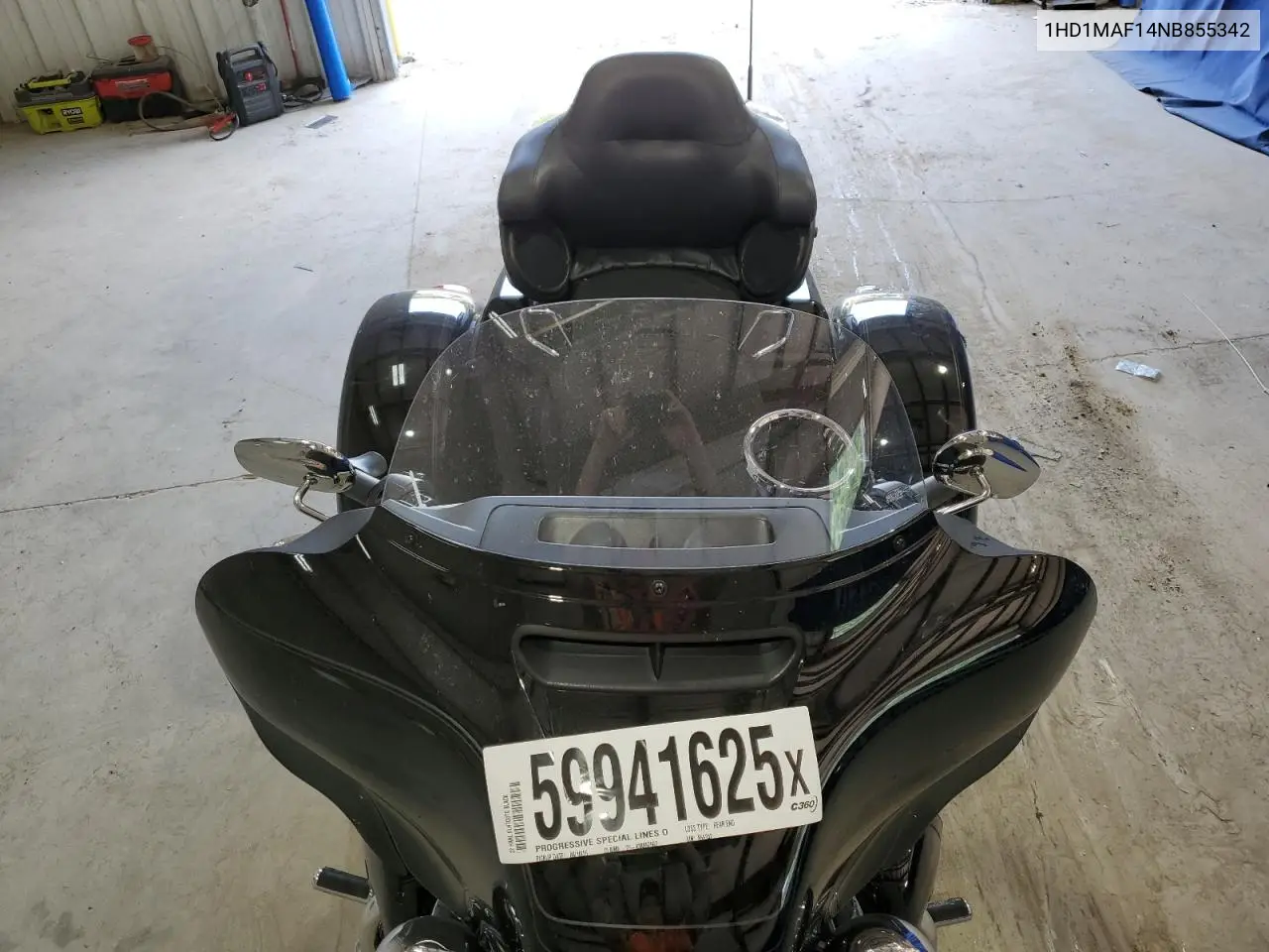 2022 Harley-Davidson Flhtcutg VIN: 1HD1MAF14NB855342 Lot: 42826717
