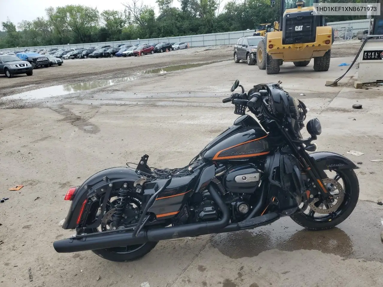 2022 Harley-Davidson Flhtk VIN: 1HD1KEF1XNB671973 Lot: 61584335