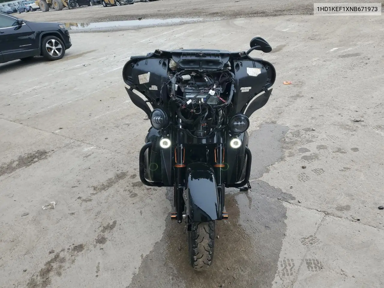 2022 Harley-Davidson Flhtk VIN: 1HD1KEF1XNB671973 Lot: 61584335