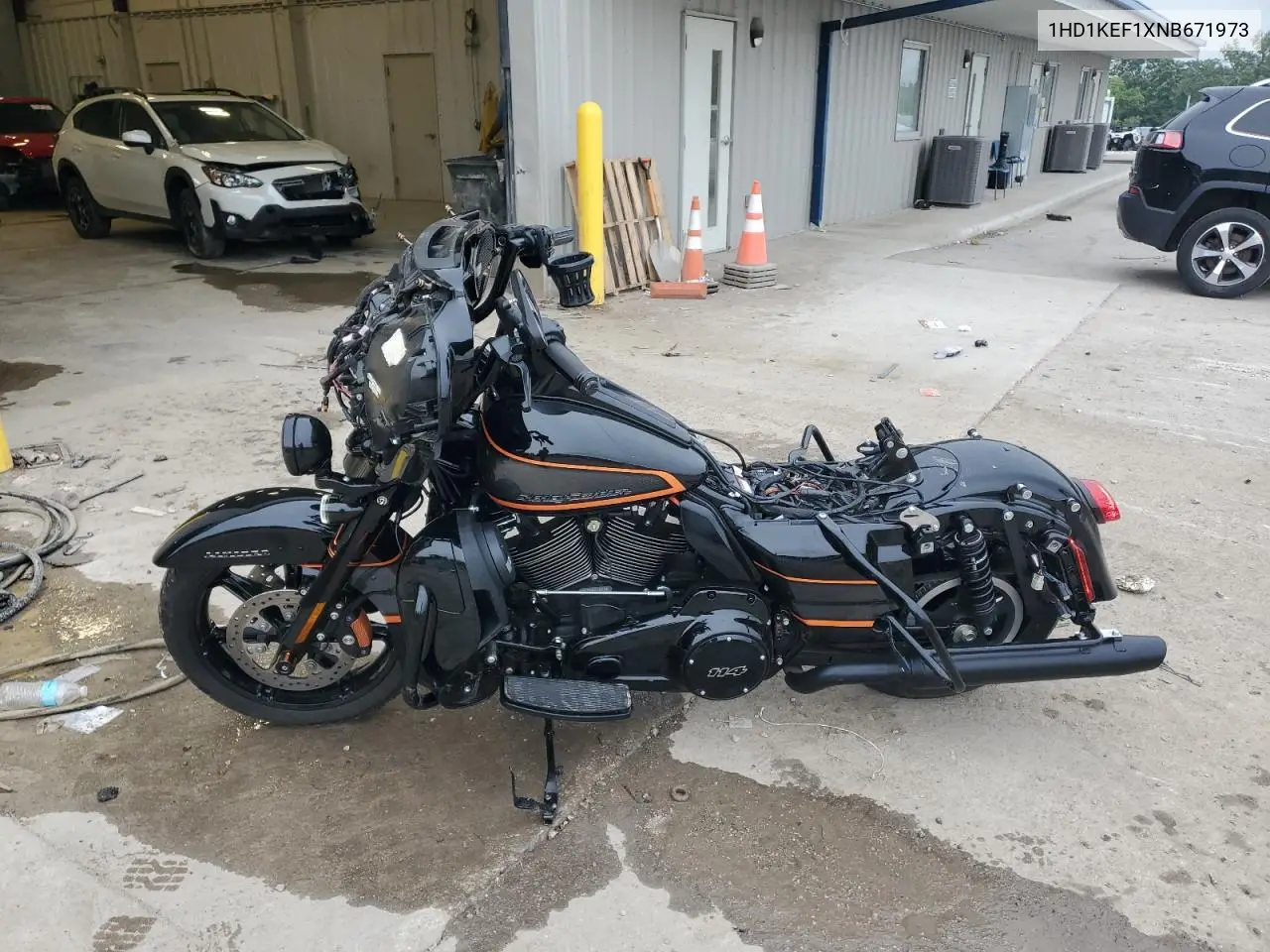 2022 Harley-Davidson Flhtk VIN: 1HD1KEF1XNB671973 Lot: 61584335