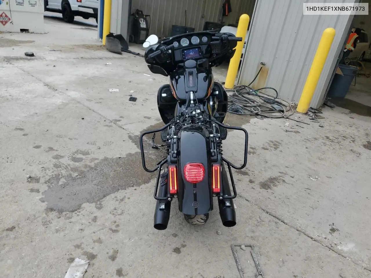 2022 Harley-Davidson Flhtk VIN: 1HD1KEF1XNB671973 Lot: 61584335