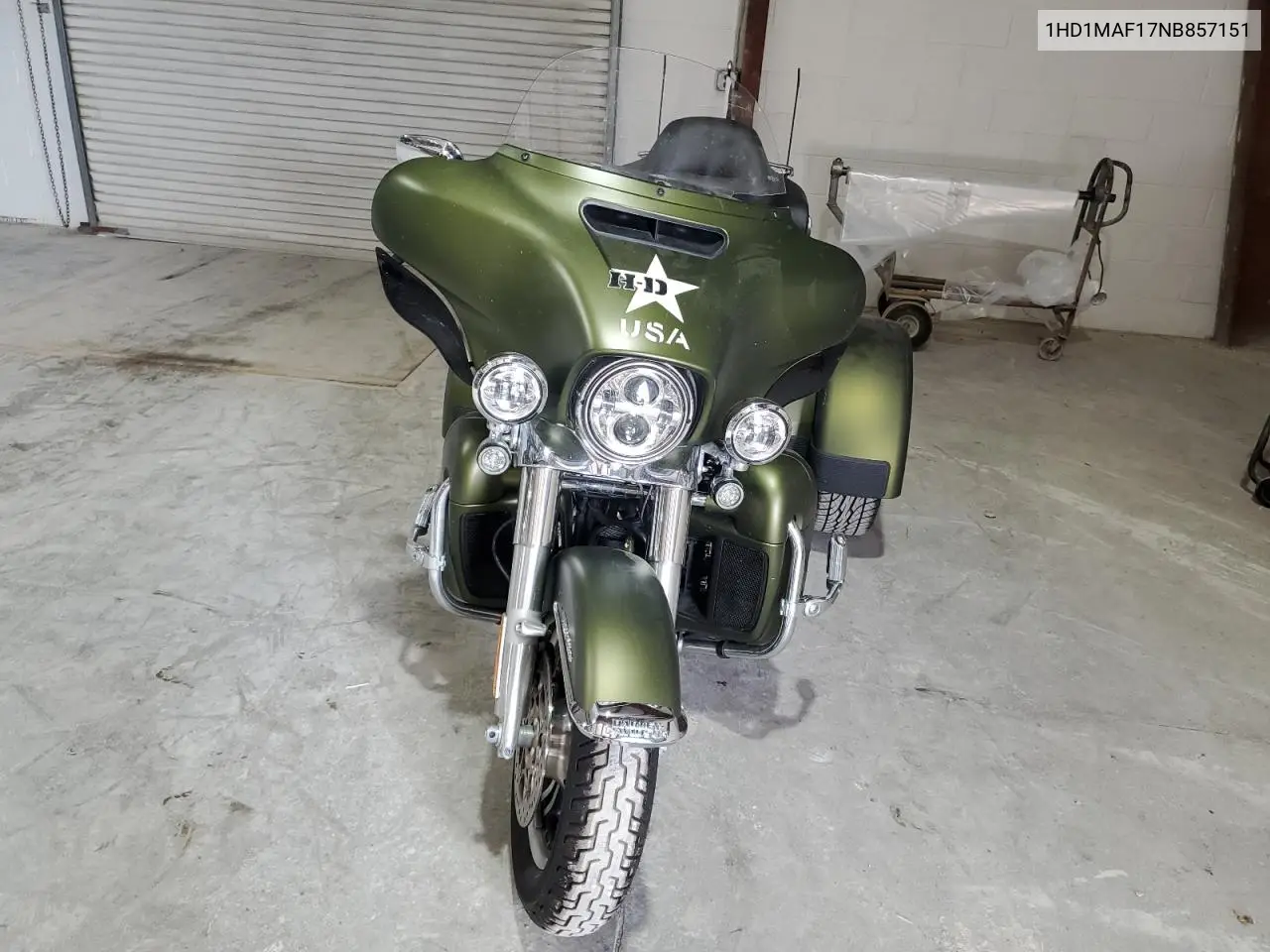 2022 Harley-Davidson Flhtcutg VIN: 1HD1MAF17NB857151 Lot: 61636355
