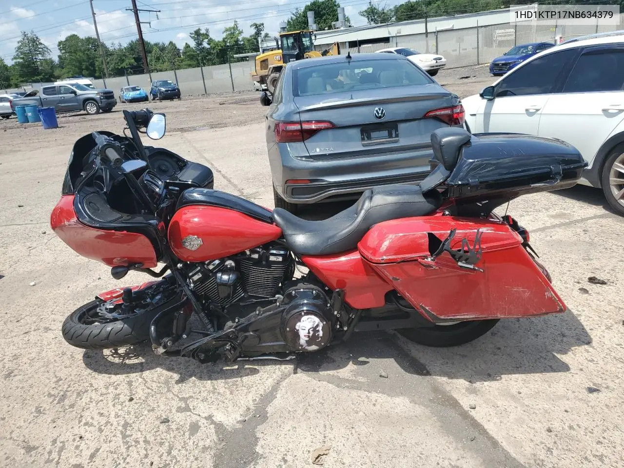 2022 Harley-Davidson Fltrxs VIN: 1HD1KTP17NB634379 Lot: 61924845