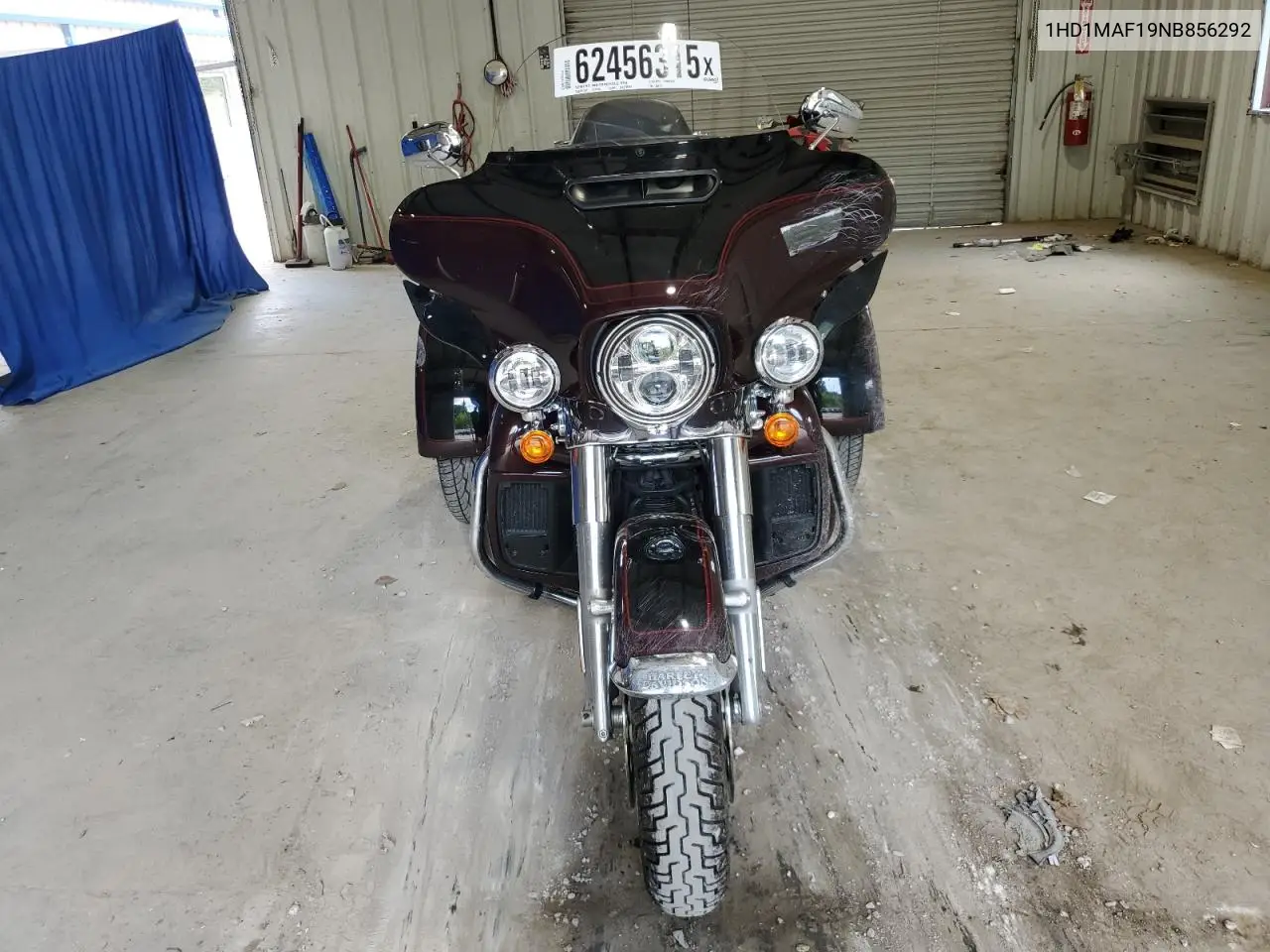2022 Harley-Davidson Flhtcutg VIN: 1HD1MAF19NB856292 Lot: 62456315