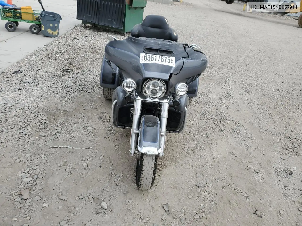 2022 Harley-Davidson Flhtcutg VIN: 1HD1MAF15NB857911 Lot: 63617675