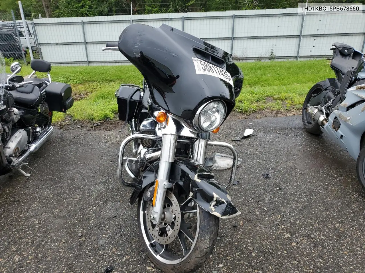 2023 Harley-Davidson Flhx VIN: 1HD1KBC15PB678660 Lot: 58817435