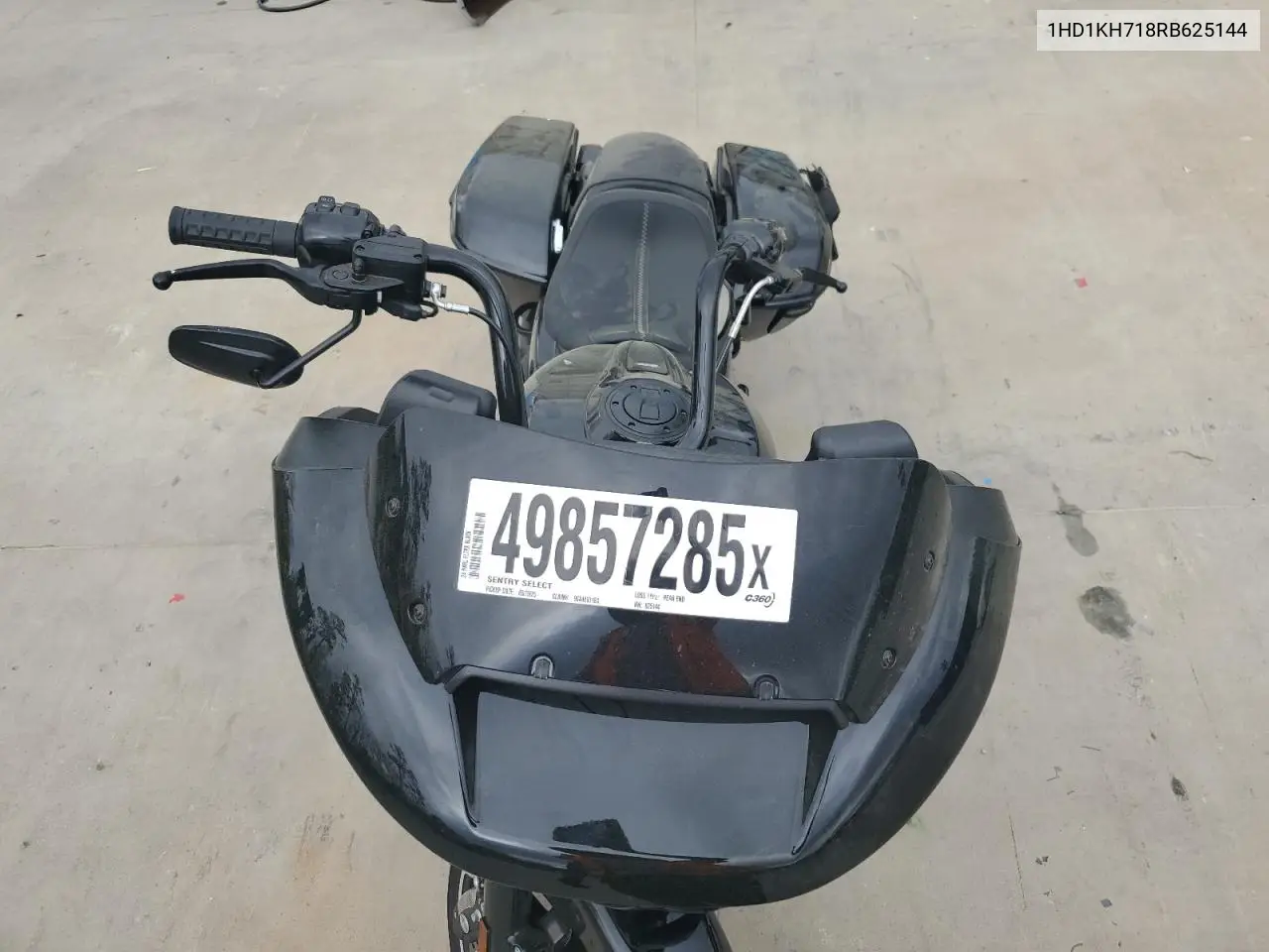 2024 Harley-Davidson Fltrx VIN: 1HD1KH718RB625144 Lot: 49857285