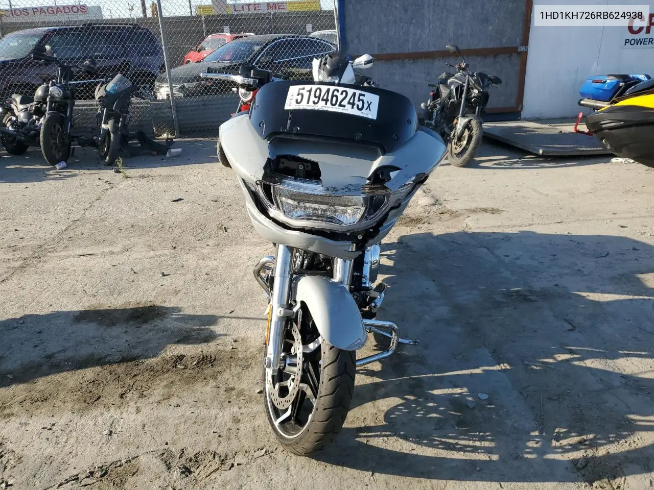 2024 Harley-Davidson Fltrx VIN: 1HD1KH726RB624938 Lot: 51946245