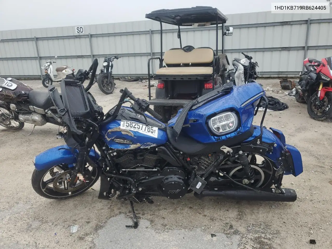 2024 Harley-Davidson Flhx VIN: 1HD1KB719RB624405 Lot: 58257785