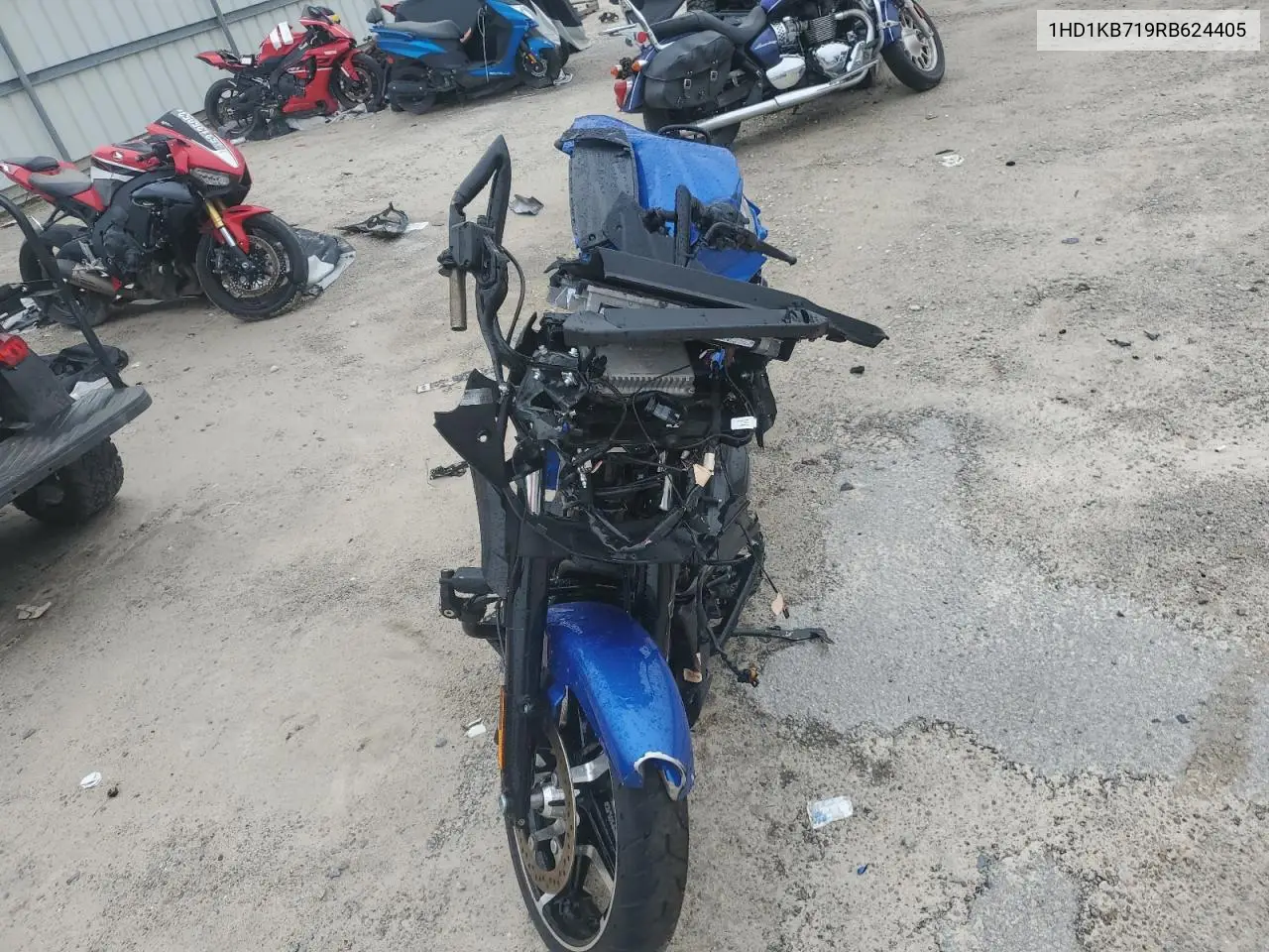 2024 Harley-Davidson Flhx VIN: 1HD1KB719RB624405 Lot: 58257785
