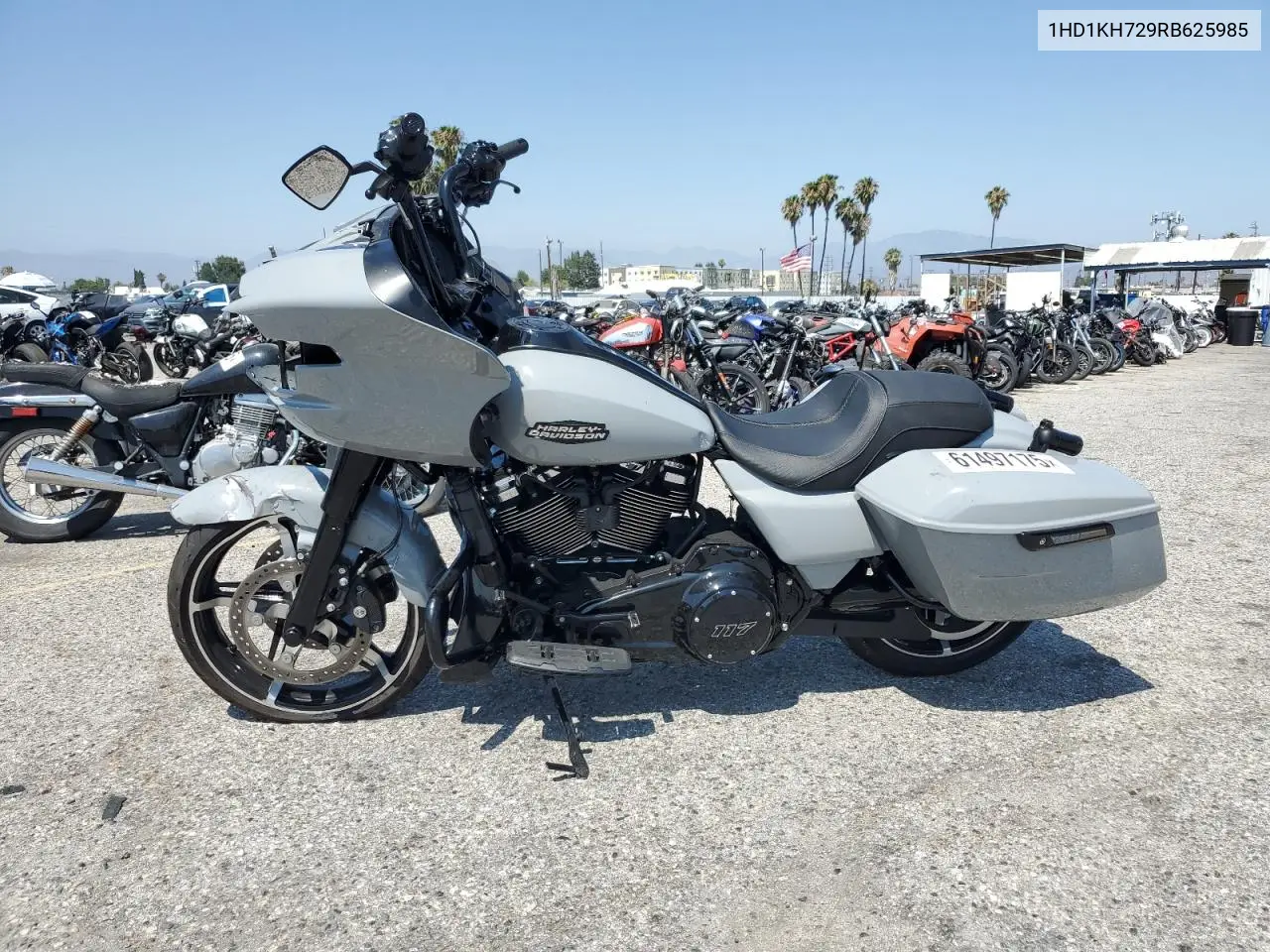 2024 Harley-Davidson Fltrx VIN: 1HD1KH729RB625985 Lot: 61497175