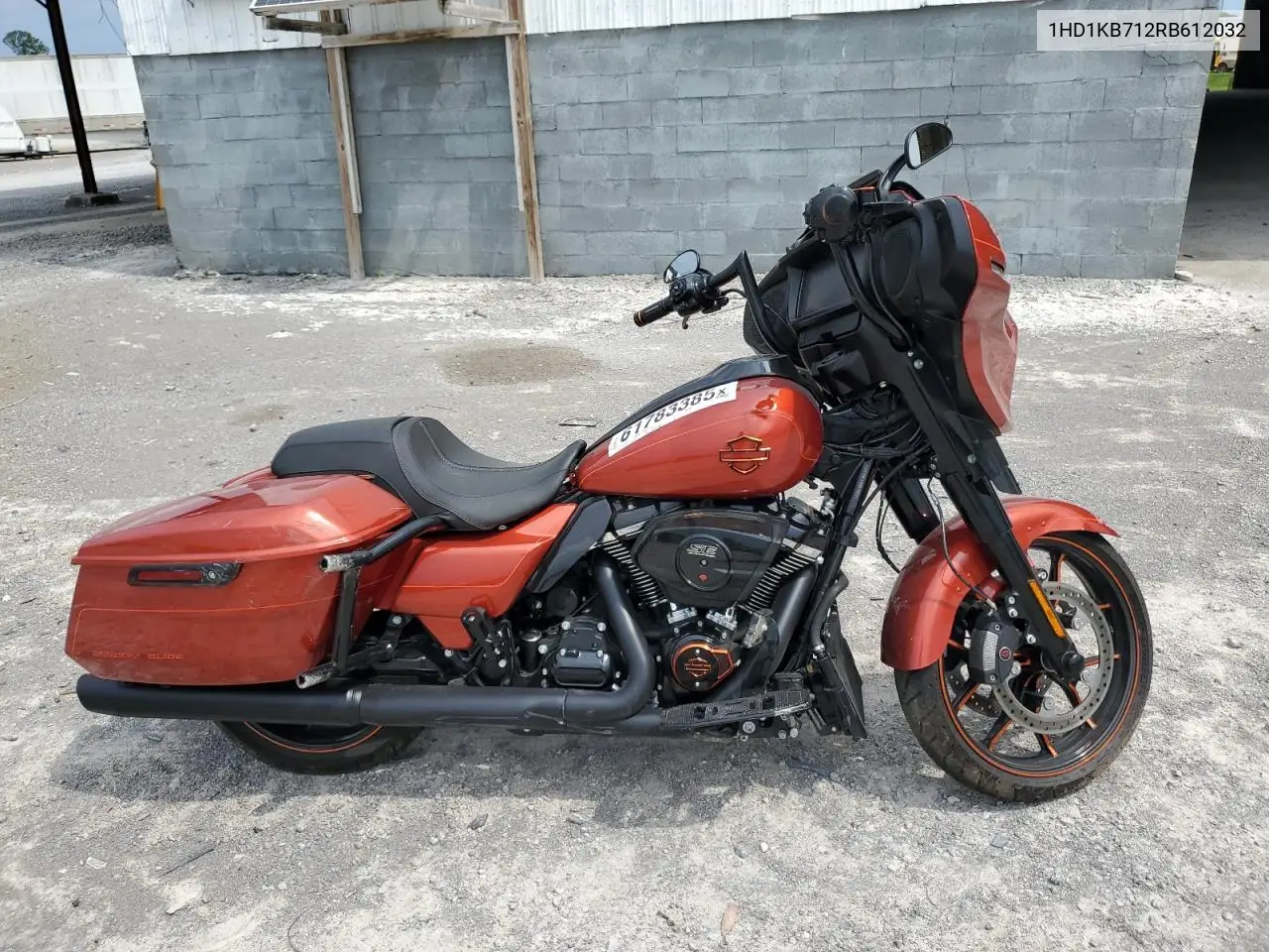 2024 Harley-Davidson Flhx VIN: 1HD1KB712RB612032 Lot: 61783385