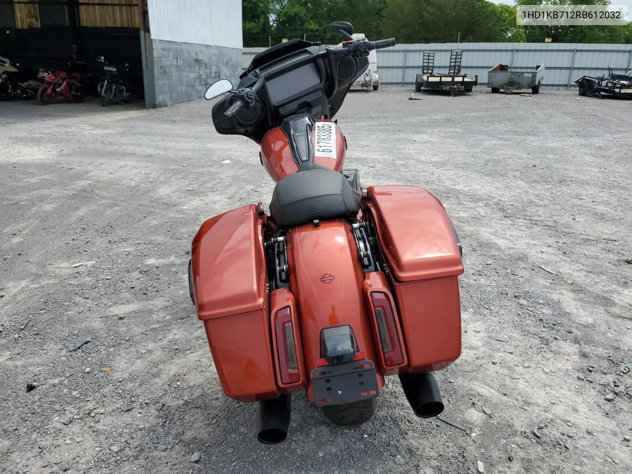 2024 Harley-Davidson Flhx VIN: 1HD1KB712RB612032 Lot: 61783385