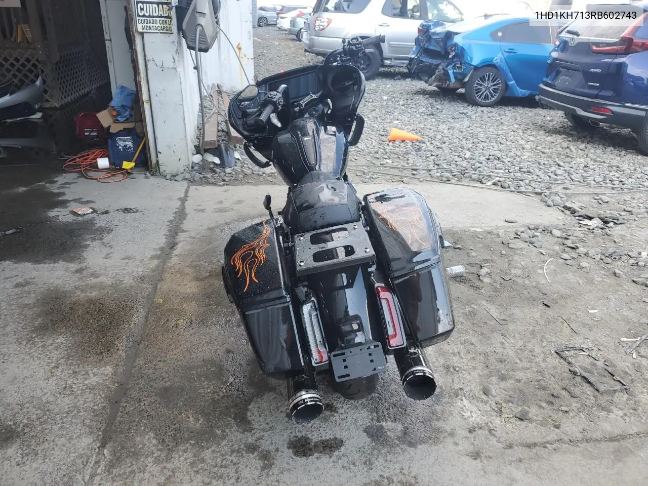 2024 Harley-Davidson Fltrx VIN: 1HD1KH713RB602743 Lot: 62098535