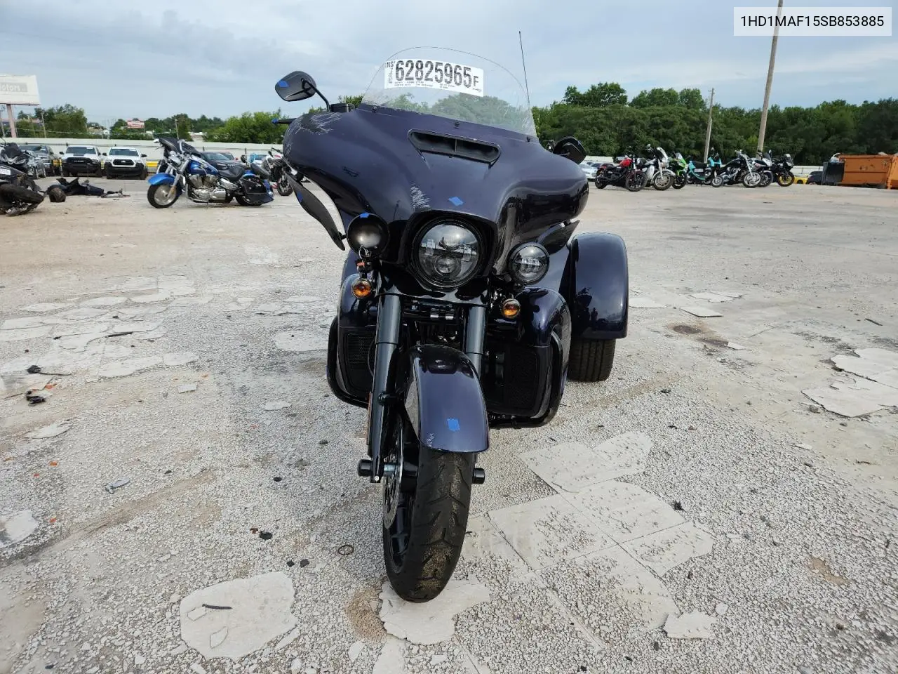 2025 Harley-Davidson Flhtcutg VIN: 1HD1MAF15SB853885 Lot: 62825965