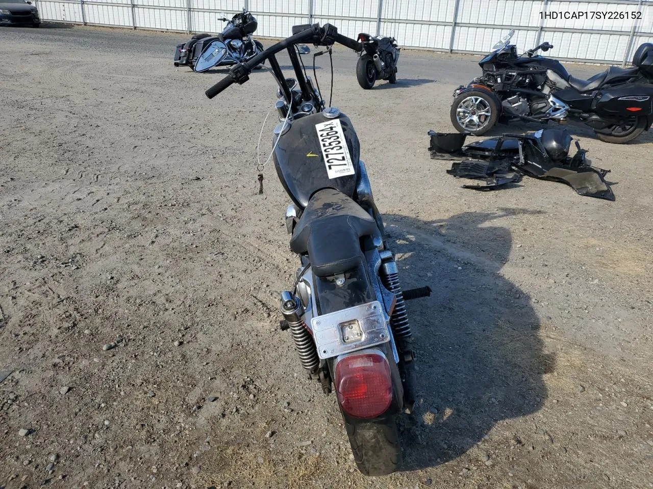 1995 Harley-Davidson Xl1200 VIN: 1HD1CAP17SY226152 Lot: 72735364