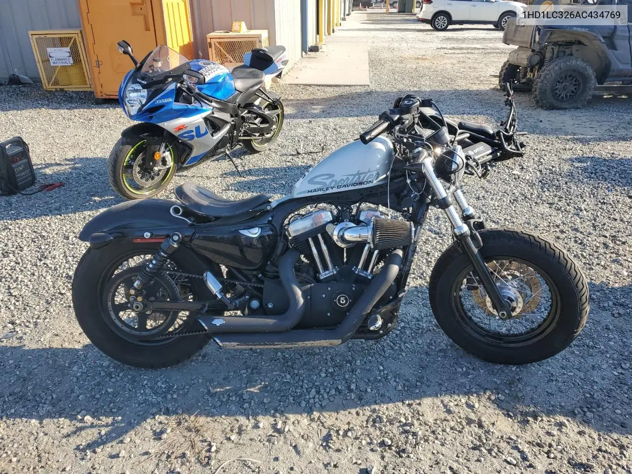 2010 Harley-Davidson Xl1200 X VIN: 1HD1LC326AC434769 Lot: 49884415