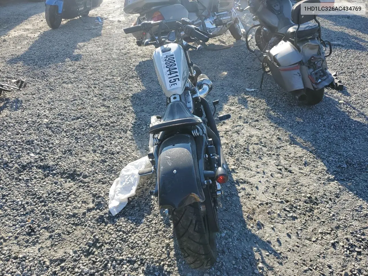 2010 Harley-Davidson Xl1200 X VIN: 1HD1LC326AC434769 Lot: 49884415