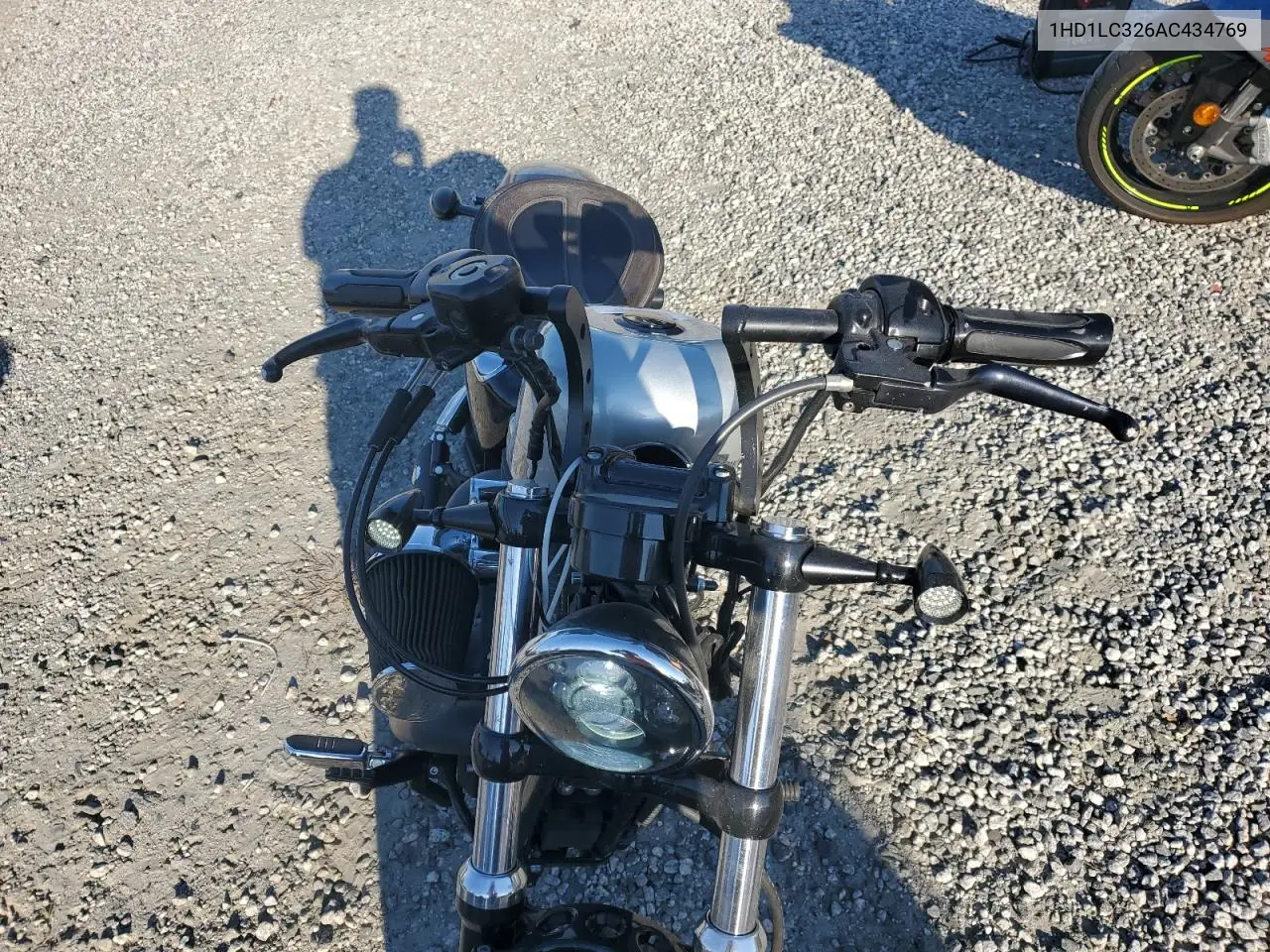 2010 Harley-Davidson Xl1200 X VIN: 1HD1LC326AC434769 Lot: 49884415