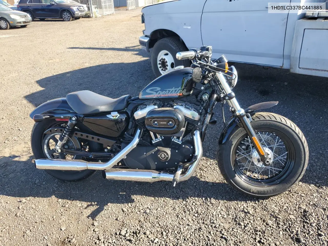 2011 Harley-Davidson Xl1200 X VIN: 1HD1LC337BC441885 Lot: 61460315