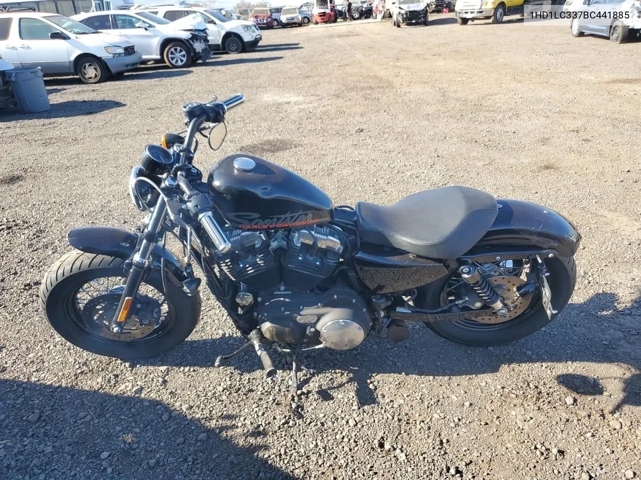 2011 Harley-Davidson Xl1200 X VIN: 1HD1LC337BC441885 Lot: 61460315