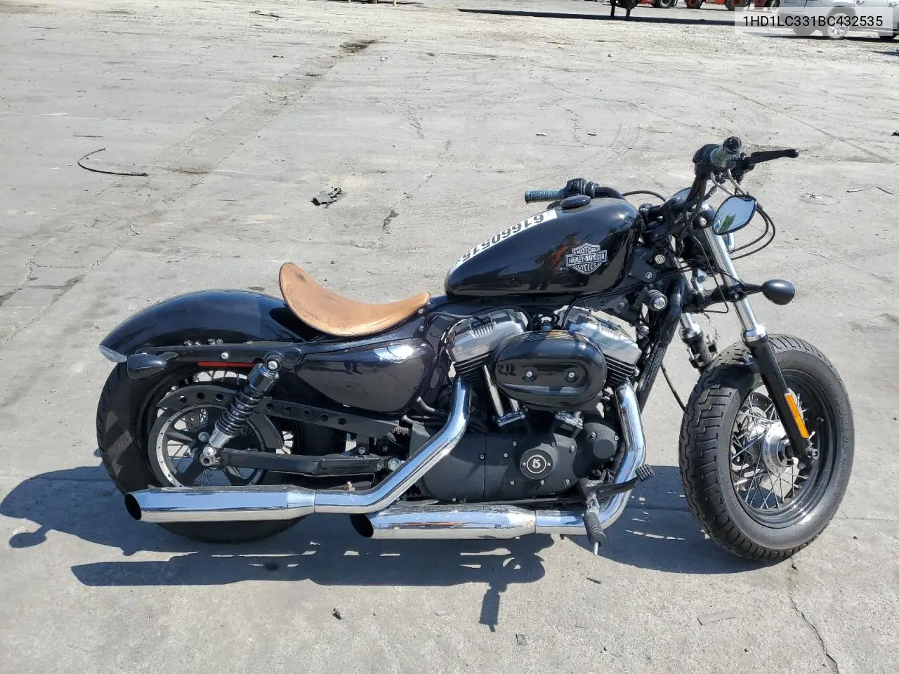 2011 Harley-Davidson Xl1200 X VIN: 1HD1LC331BC432535 Lot: 61660515