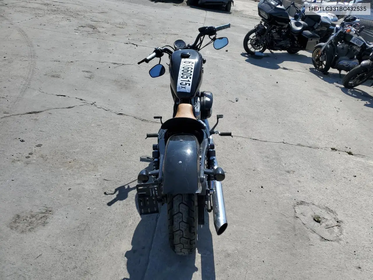 2011 Harley-Davidson Xl1200 X VIN: 1HD1LC331BC432535 Lot: 61660515