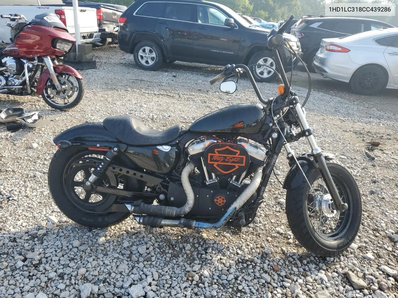 2012 Harley-Davidson Xl1200 Forty-Eight VIN: 1HD1LC318CC439286 Lot: 59577775