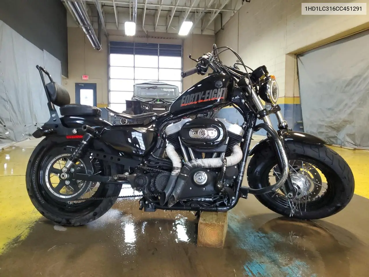 2012 Harley-Davidson Xl1200 Forty-Eight VIN: 1HD1LC316CC451291 Lot: 62255445