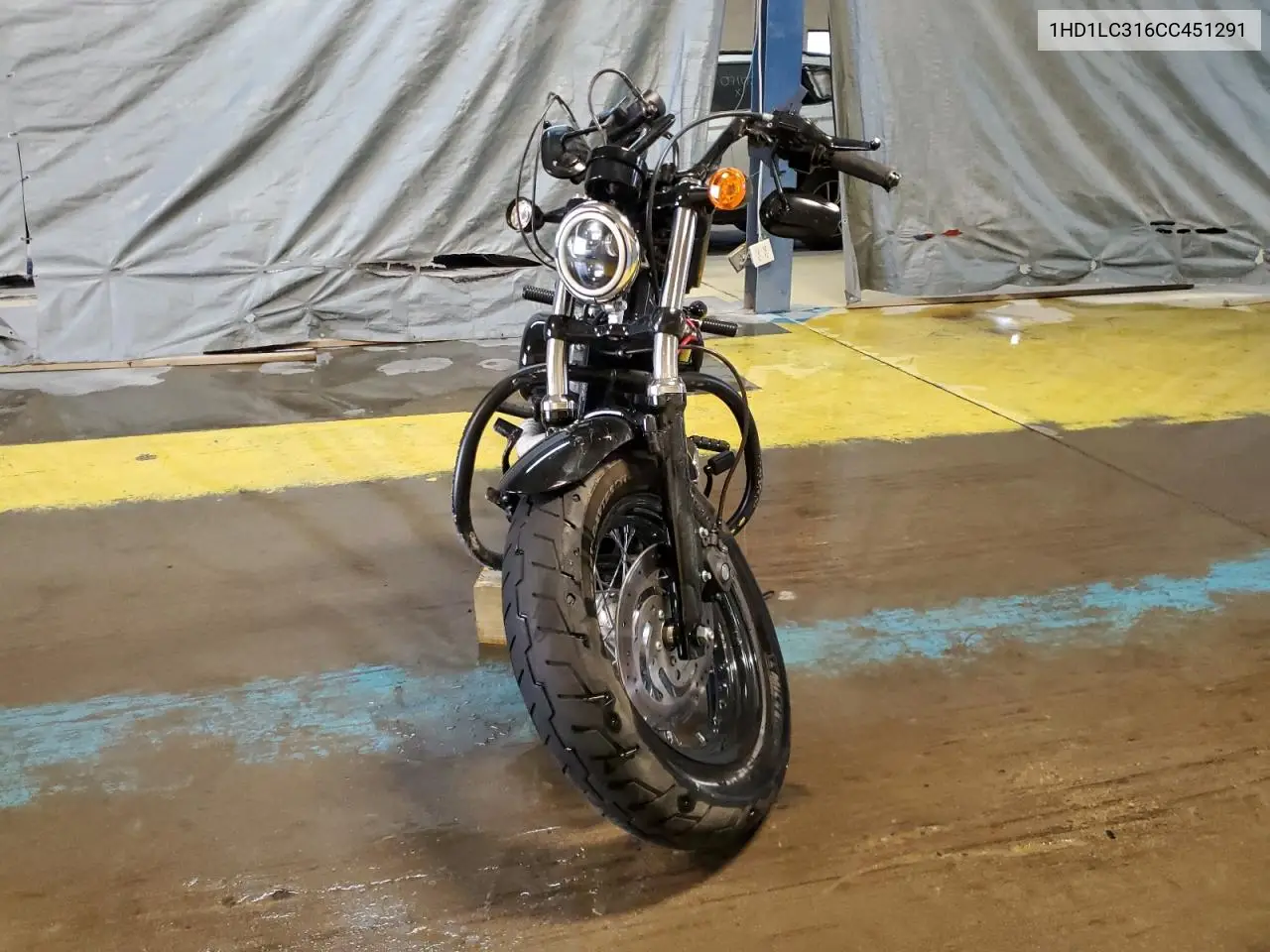 2012 Harley-Davidson Xl1200 Forty-Eight VIN: 1HD1LC316CC451291 Lot: 62255445