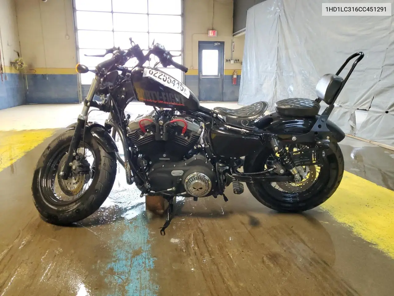 2012 Harley-Davidson Xl1200 Forty-Eight VIN: 1HD1LC316CC451291 Lot: 62255445
