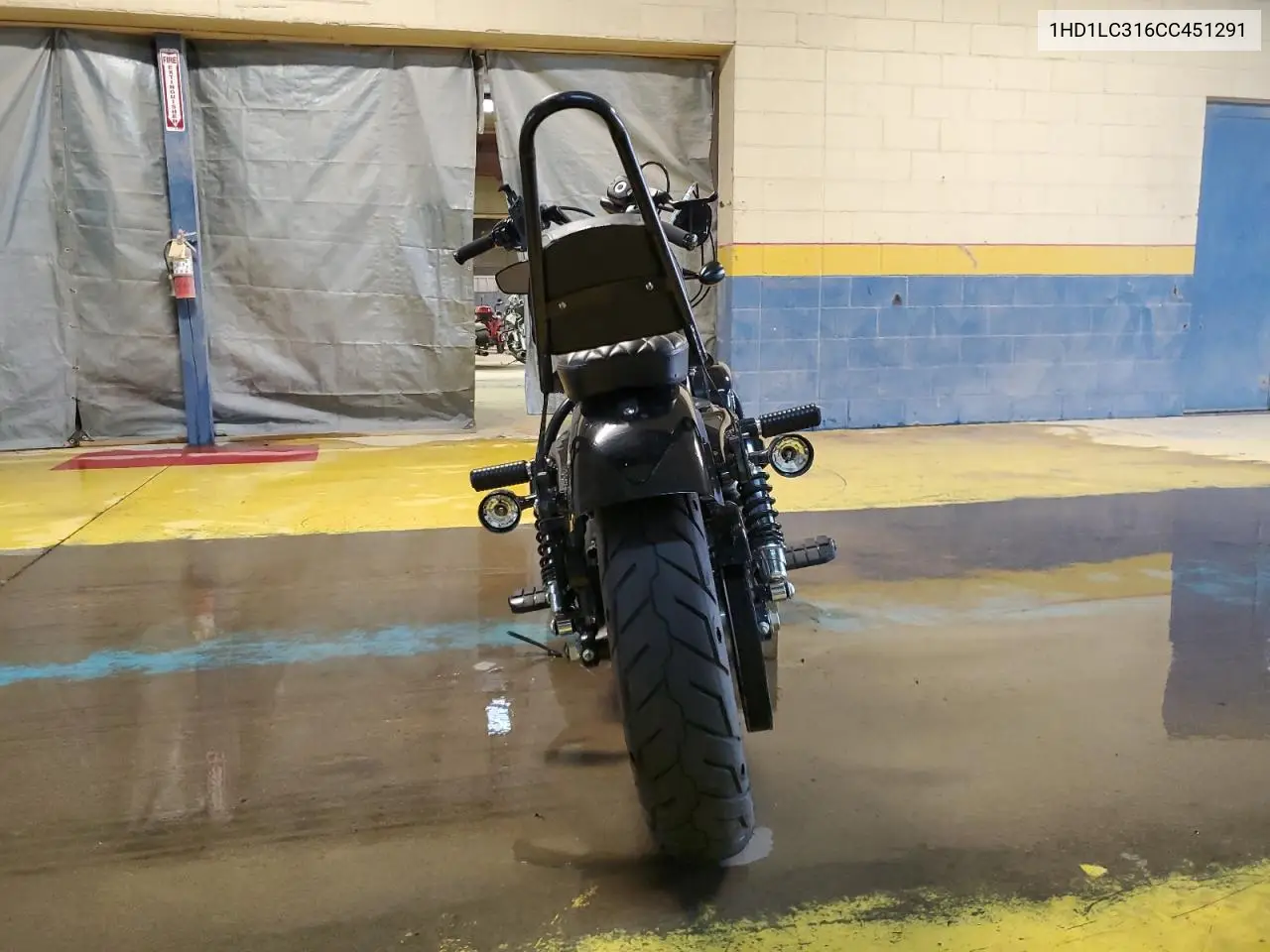 2012 Harley-Davidson Xl1200 Forty-Eight VIN: 1HD1LC316CC451291 Lot: 62255445