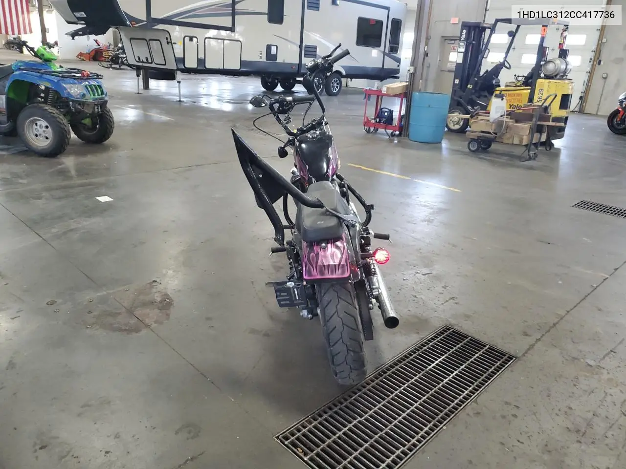 2012 Harley-Davidson Xl1200 Forty-Eight VIN: 1HD1LC312CC417736 Lot: 62304765