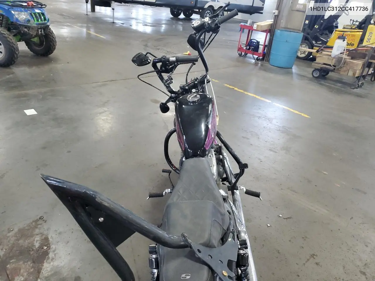 2012 Harley-Davidson Xl1200 Forty-Eight VIN: 1HD1LC312CC417736 Lot: 62304765