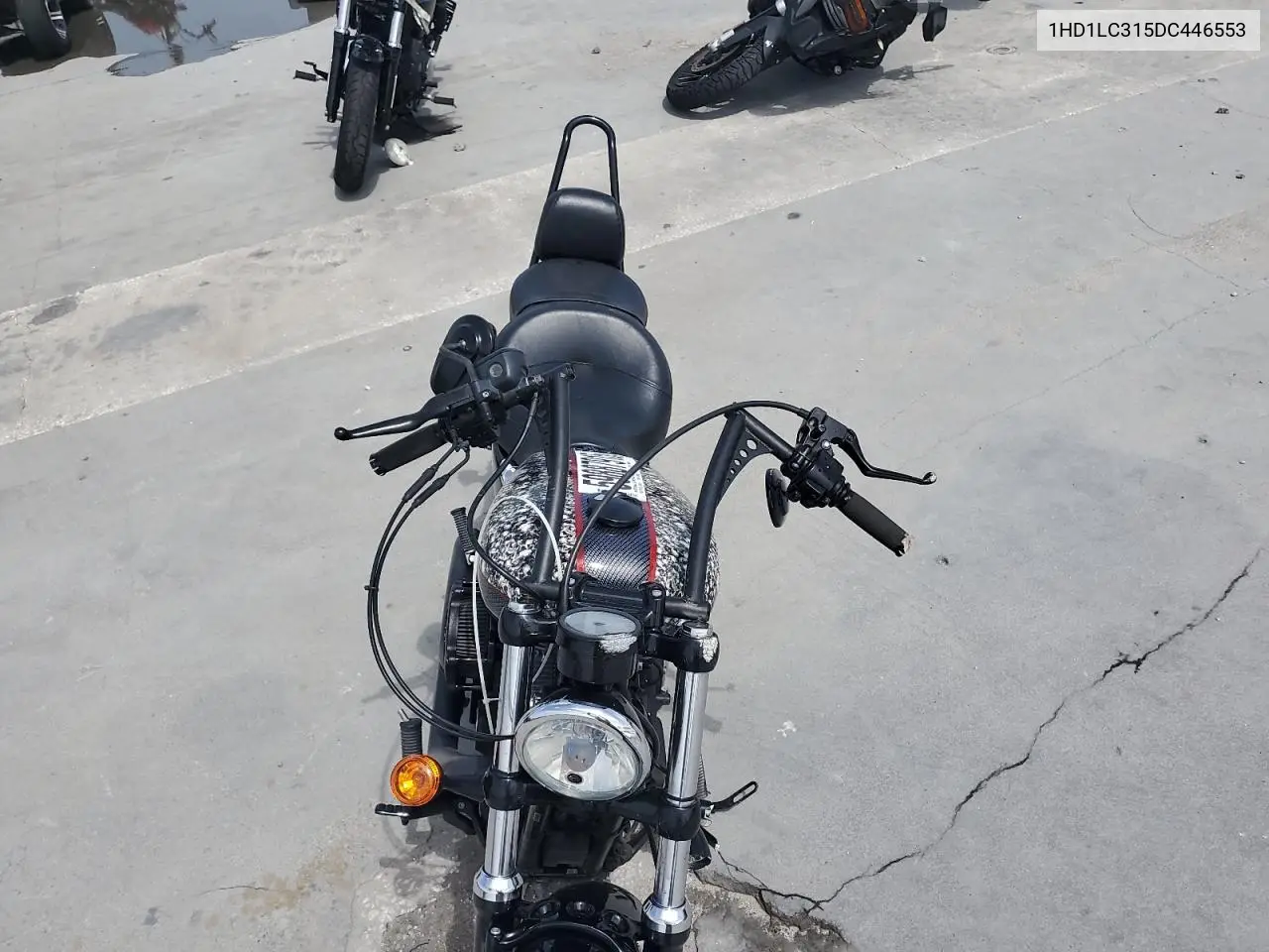 2013 Harley-Davidson Xl1200 Forty-Eight VIN: 1HD1LC315DC446553 Lot: 59887915