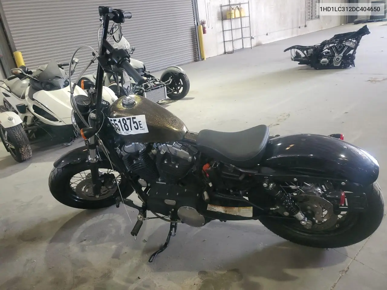 2013 Harley-Davidson Xl1200 Forty-Eight VIN: 1HD1LC312DC404650 Lot: 63551875