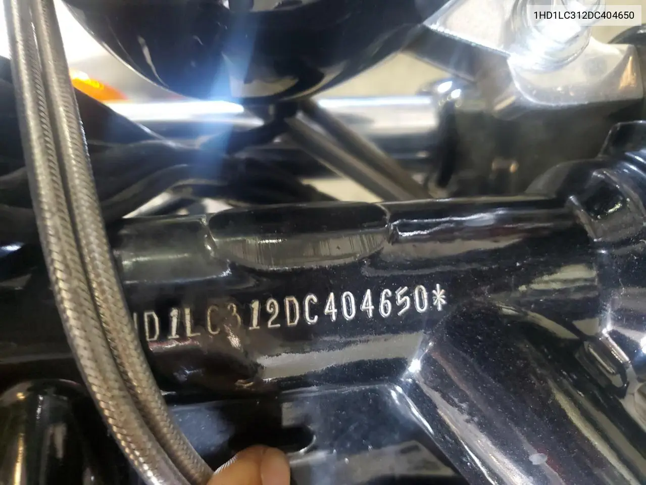 2013 Harley-Davidson Xl1200 Forty-Eight VIN: 1HD1LC312DC404650 Lot: 63551875
