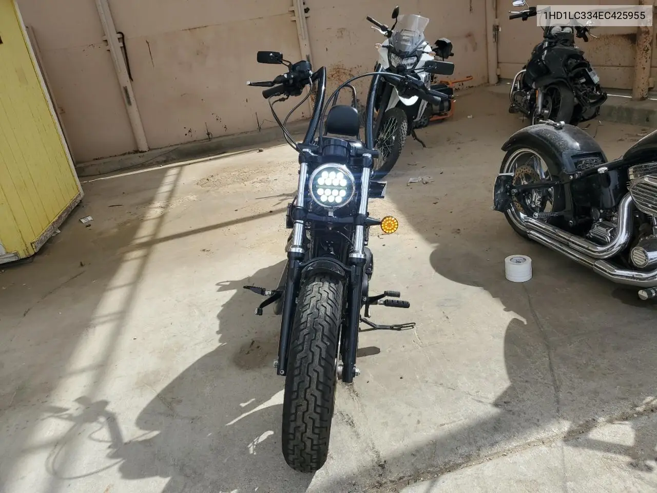 2014 Harley-Davidson Xl1200 Forty-Eight VIN: 1HD1LC334EC425955 Lot: 57132845