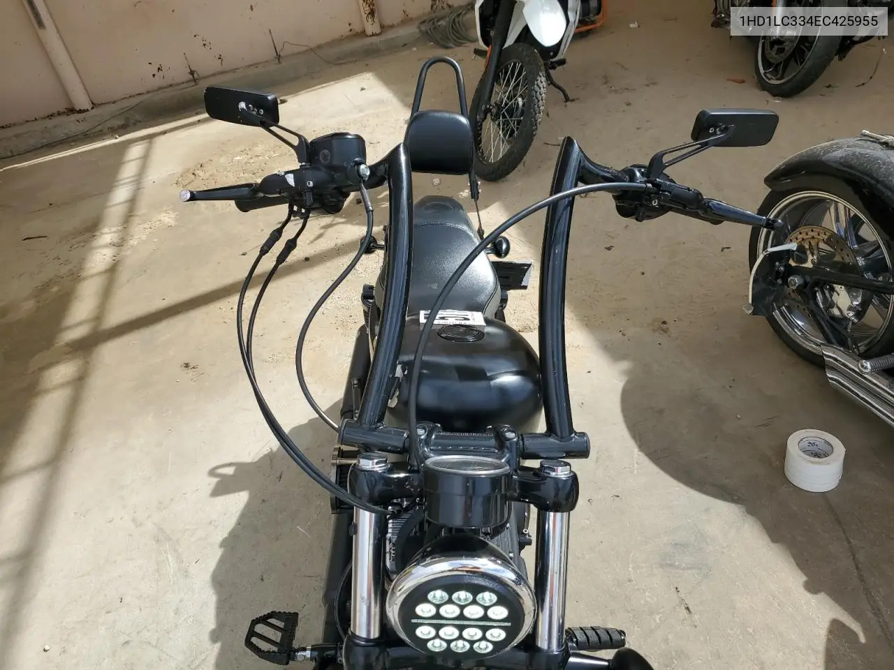 2014 Harley-Davidson Xl1200 Forty-Eight VIN: 1HD1LC334EC425955 Lot: 57132845