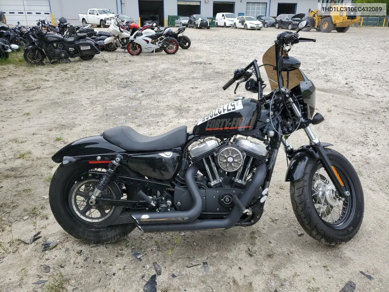 2014 Harley-Davidson Xl1200 Forty-Eight VIN: 1HD1LC310EC432089 Lot: 57137065