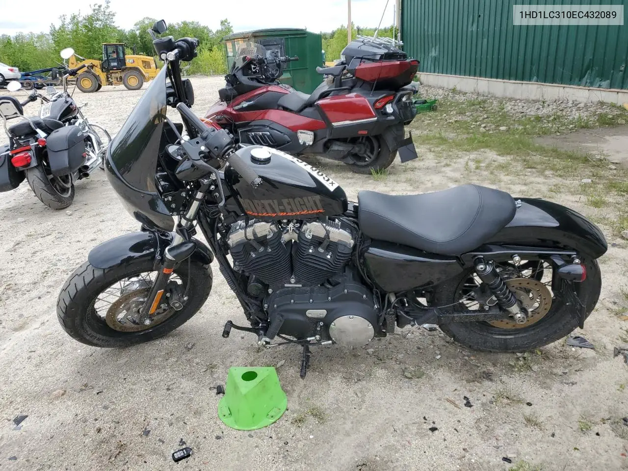 2014 Harley-Davidson Xl1200 Forty-Eight VIN: 1HD1LC310EC432089 Lot: 57137065