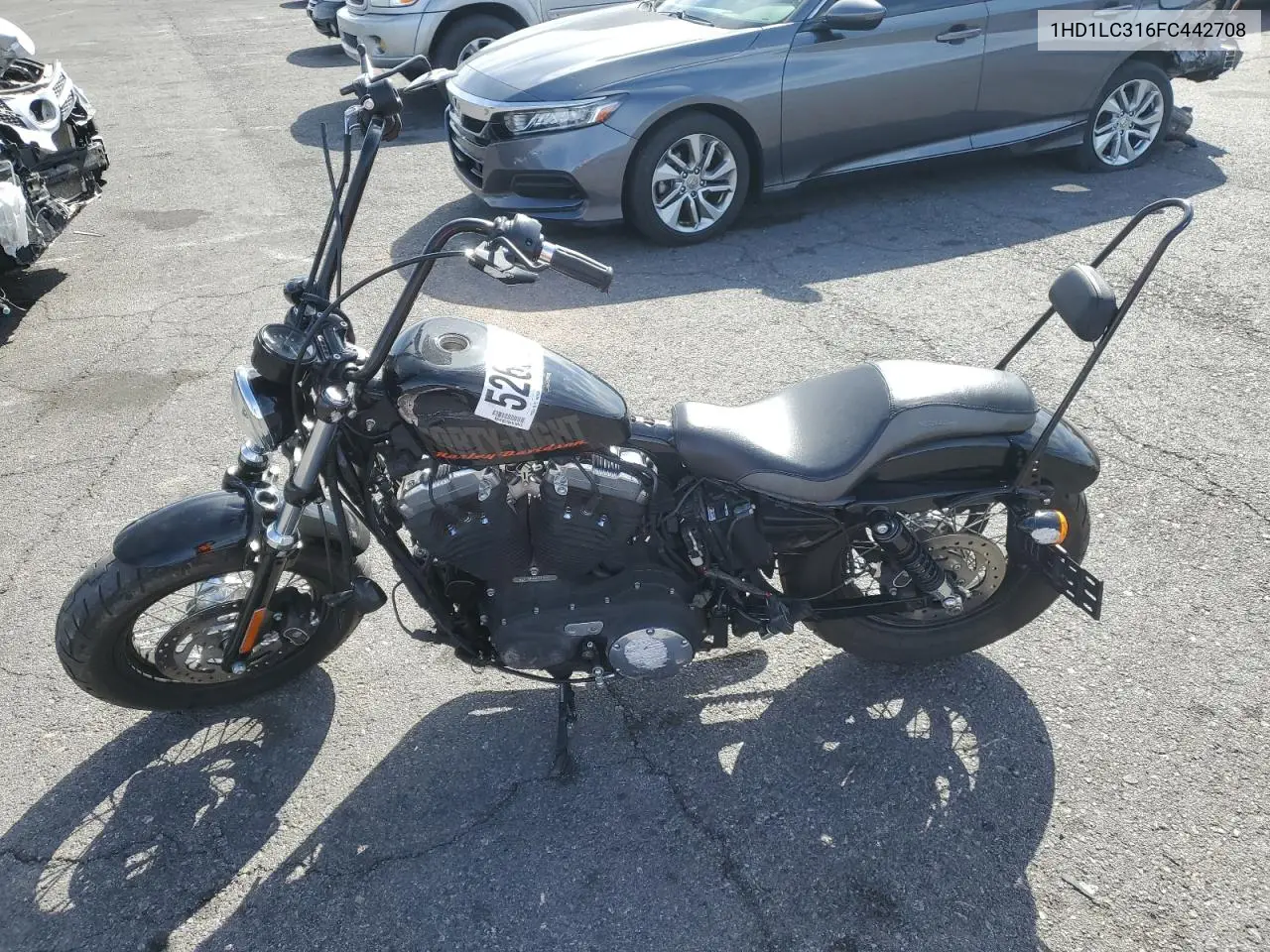 2015 Harley-Davidson Xl1200 Forty-Eight VIN: 1HD1LC316FC442708 Lot: 52629175
