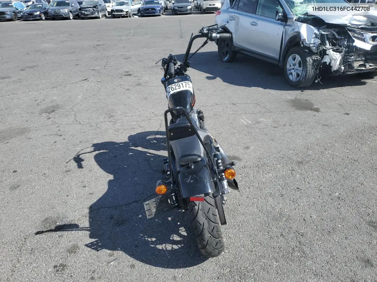 2015 Harley-Davidson Xl1200 Forty-Eight VIN: 1HD1LC316FC442708 Lot: 52629175