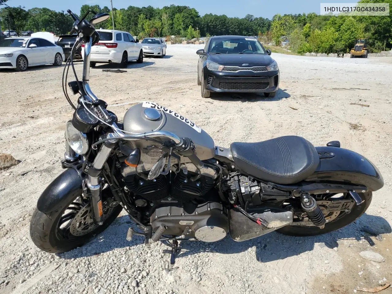 2016 Harley-Davidson Xl1200 Forty-Eight VIN: 1HD1LC317GC434358 Lot: 63834205