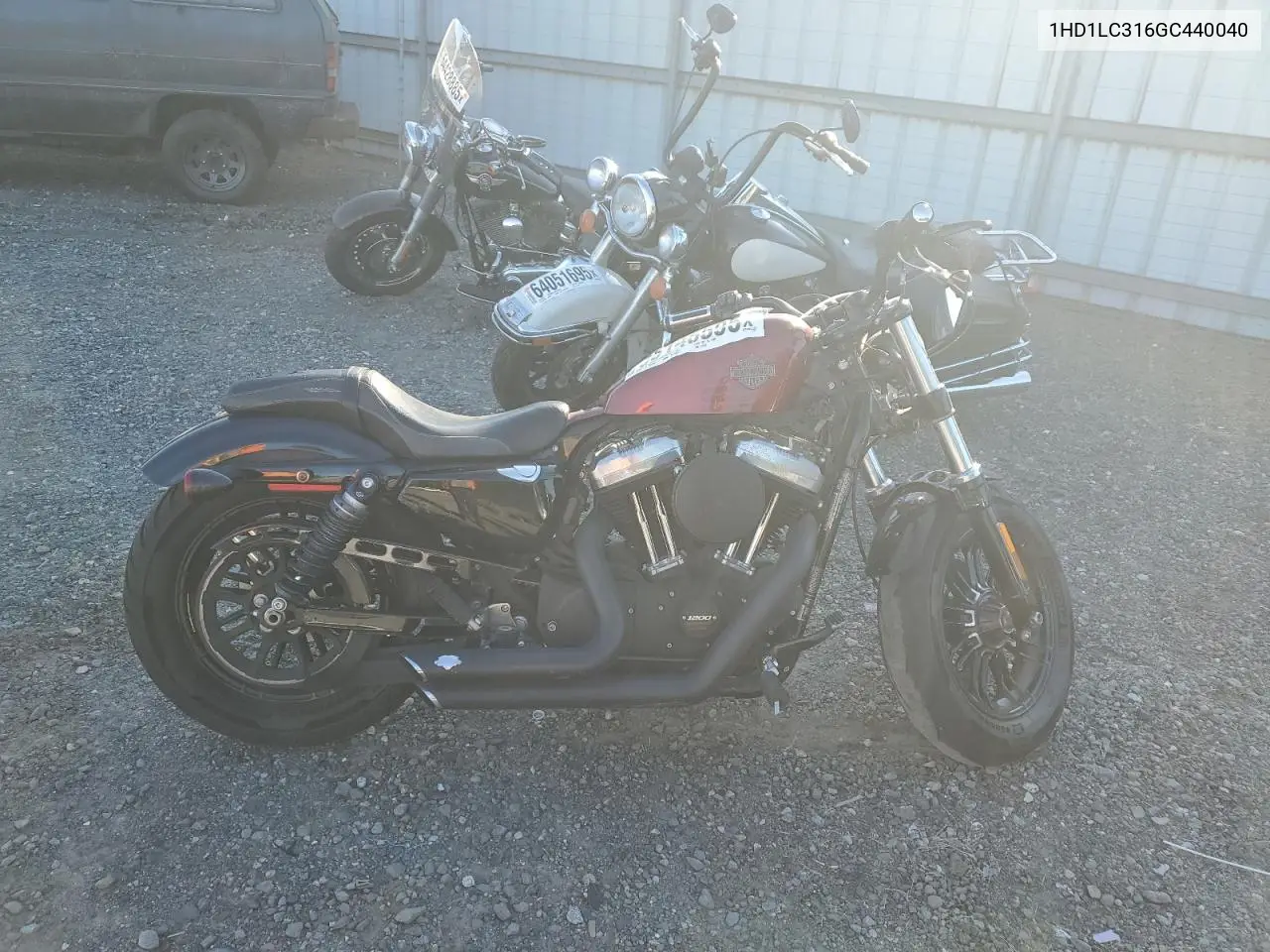 2016 Harley-Davidson Xl1200 Forty-Eight VIN: 1HD1LC316GC440040 Lot: 65146595