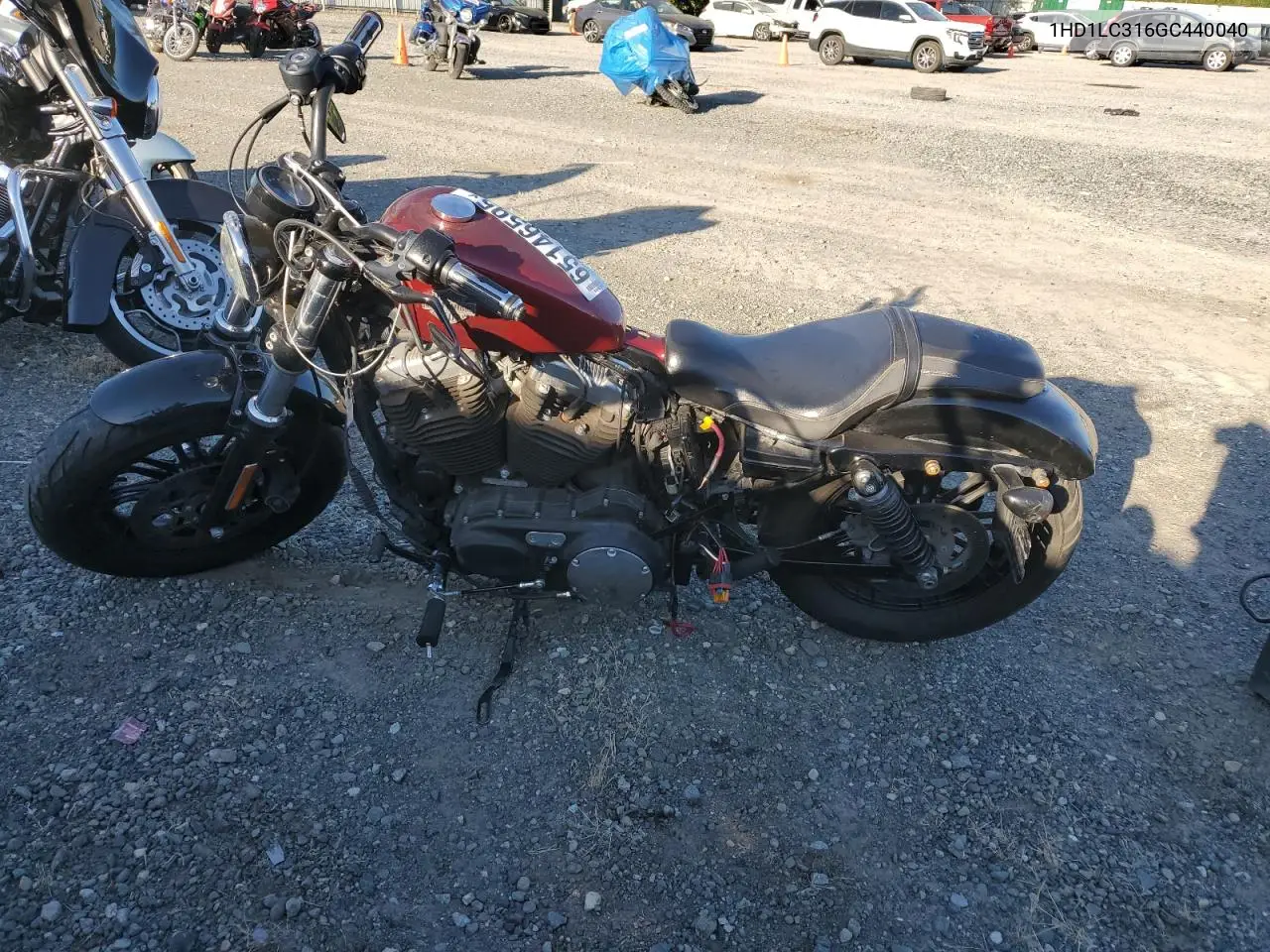 2016 Harley-Davidson Xl1200 Forty-Eight VIN: 1HD1LC316GC440040 Lot: 65146595