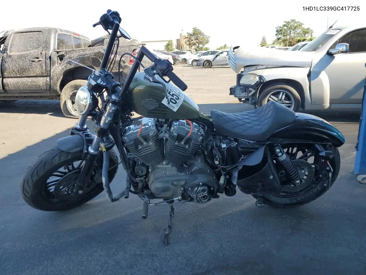 2016 Harley-Davidson Xl1200 Forty-Eight VIN: 1HD1LC339GC417725 Lot: 65226275