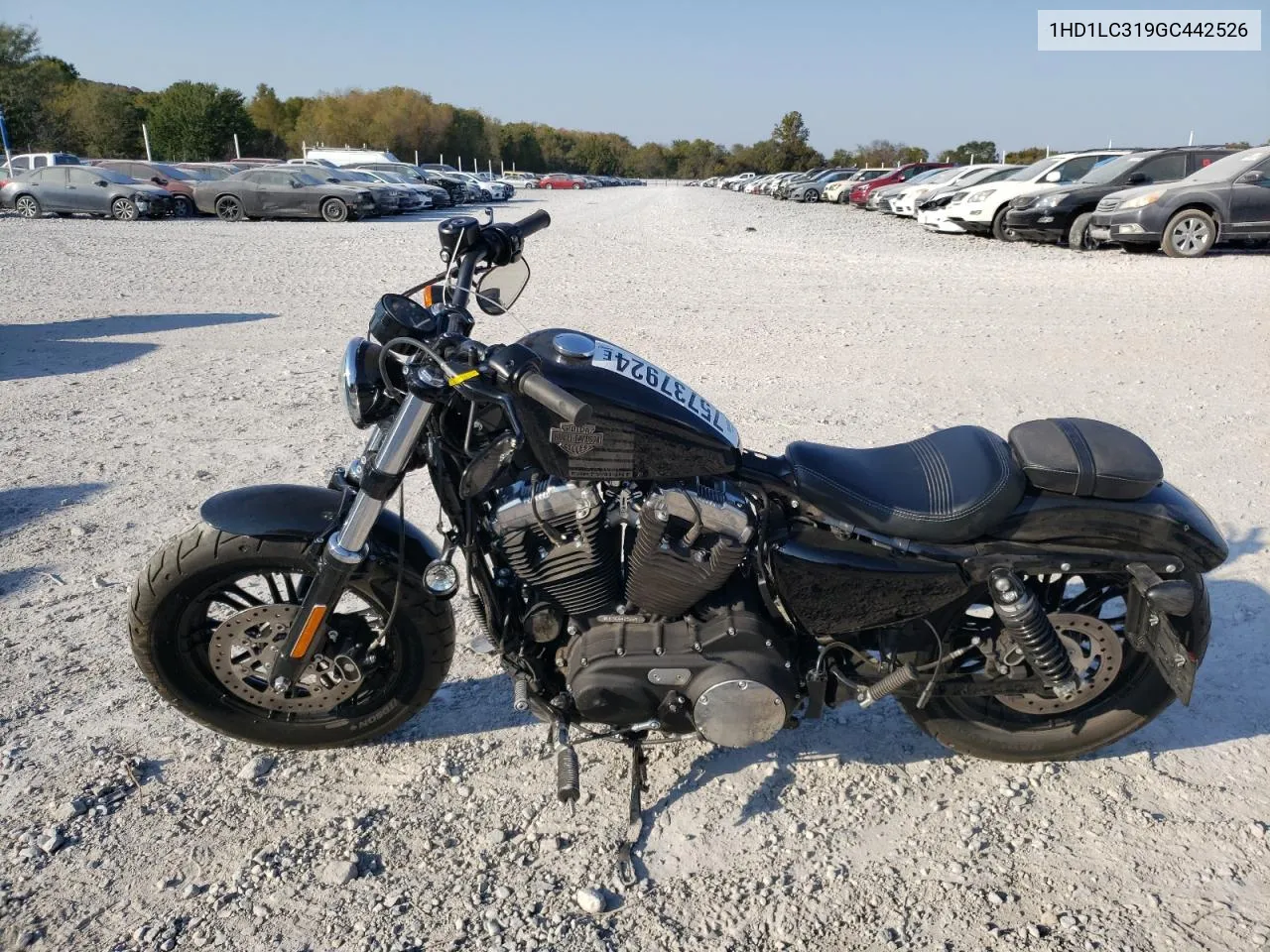 2016 Harley-Davidson Xl1200 Forty-Eight VIN: 1HD1LC319GC442526 Lot: 75737924