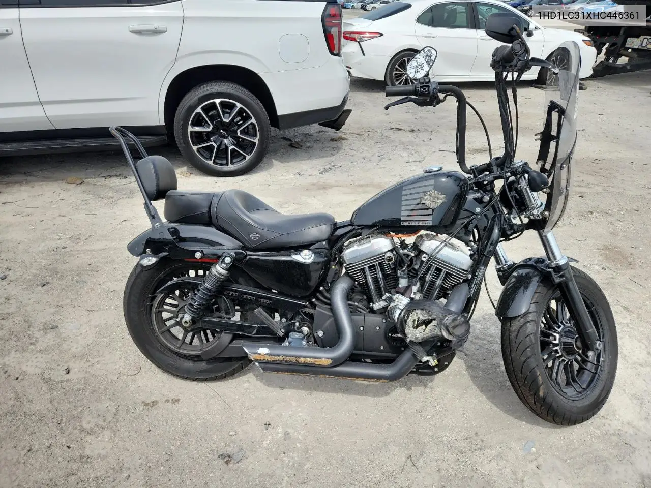 2017 Harley-Davidson Xl1200 Forty-Eight VIN: 1HD1LC31XHC446361 Lot: 64142715