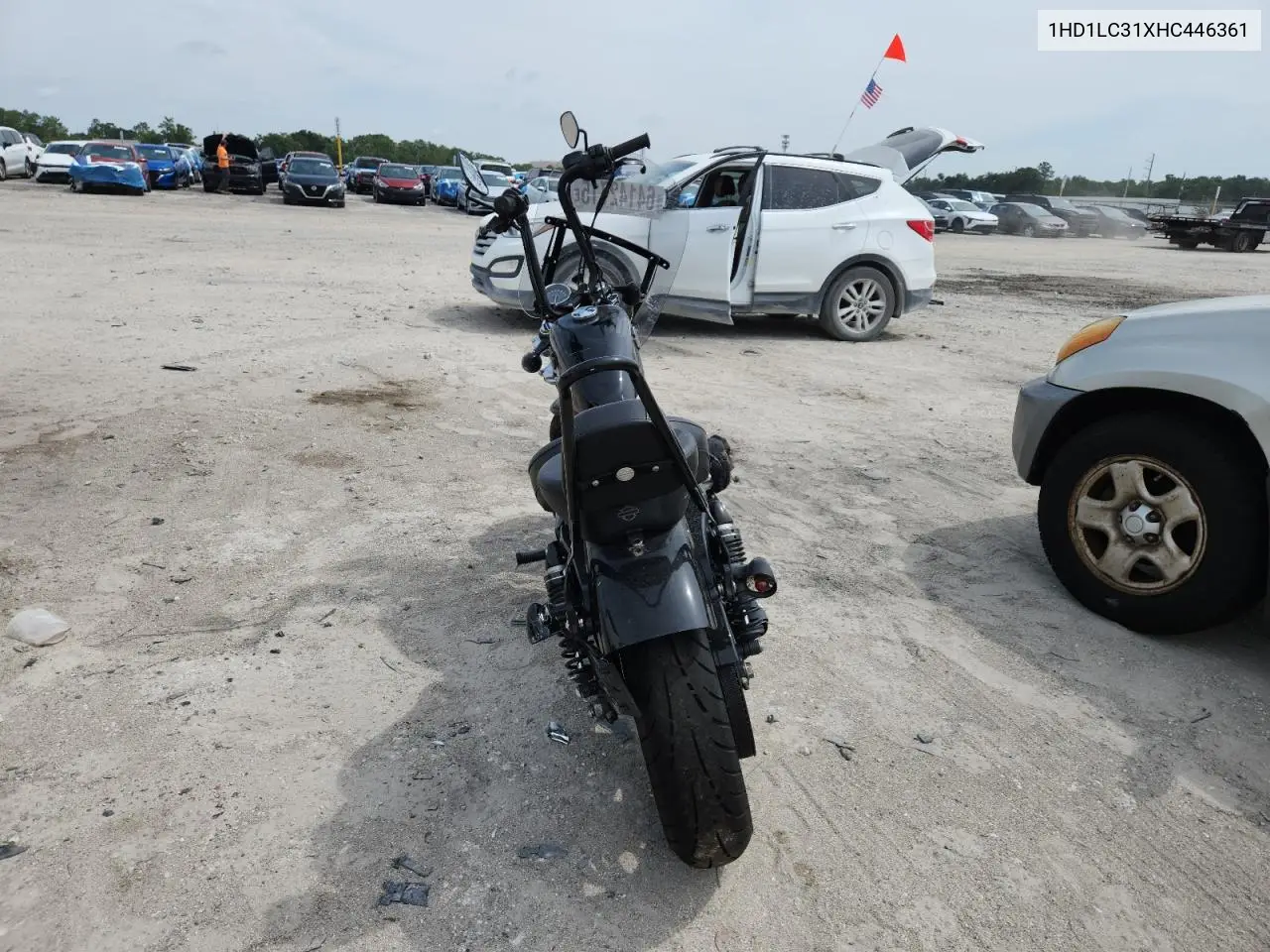 2017 Harley-Davidson Xl1200 Forty-Eight VIN: 1HD1LC31XHC446361 Lot: 64142715